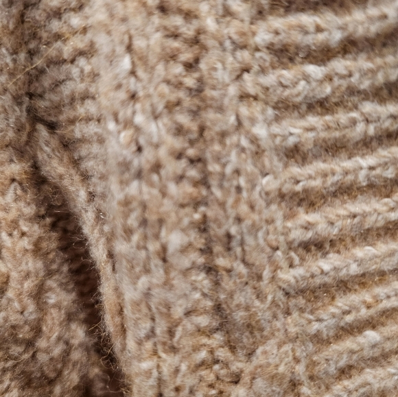 Lucky Brand Women's Buttin Front Long Sleeve Camel Color Cardigan Medium - Picture 5 of 12